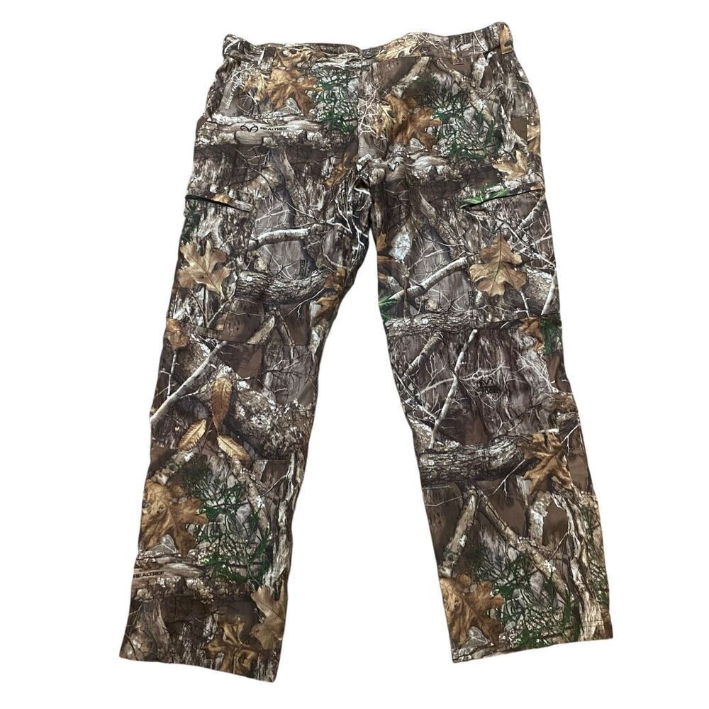 Realtree Mens RT Edge Scent Control Waterproof Windproof Hunting Pants Size 2XL